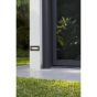 Faro Path - applique murale - 20,2 x 4,2 x 10,5 cm - 9W LED incl. - IP44 - gris foncé