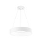 Nova Luce Rando - lampe suspendue - Ø 60 x 120 cm - 42W LED incl - couleur de lumière blanche - blanc mat (liquidation !)