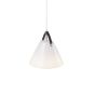 Design for the People Strap 27 - lampe suspendue - Ø 27 x 334,55 cm - verre blanc