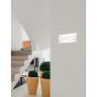 Nova Luce Polso - applique murale - 22,5 x 4 x 12 cm - 6W LED incl. - blanc mat