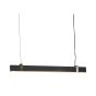 Nordlux Lilt - lampe suspendue - 115 x 4,3 x 210,2 cm - fonction Moodmaker à 3 niveaux - 27W LED incl. - noir