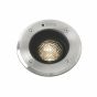 Faro Geiser Orientable - spot rond pour l'extérieur - Ø 130 mm, Ø 165 mm à encastrer - 7W LED incl. - IP67 - acier inoxydable satiné - 38 degrés