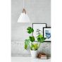 Design for the People Strap 27 - lampe suspendue - Ø 27 x 334,55 cm - verre blanc