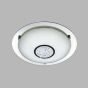 Searchlight Bathroom - plafonnier de salle de bains - Ø 42 x 9 cm - 18W LED incl. - IP44 - chrome