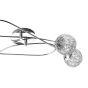 Nordlux Eagle 4 Spot - plafonnier - 83,5 cm - 4 x 3,4W LED incl. - chrome