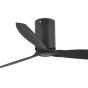 Faro Mini Tube - ventilateur de plafond avec télécommande - ventilateur intelligent - Ø 128 cm - noir mat