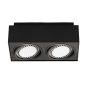 Zuma Line Boxy CL 2 - projecteur apparent 2L - 31 x 16 x 12 cm - noir