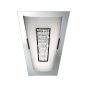 Searchlight Wall - applique murale - 24 x 30 cm - 8W LED incl. - chrome