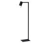 Lucide Lesley - lampadaire - 128cm - noir