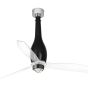 Faro Eterfan - ventilateur de plafond avec lumière et télécommande - Ø 128 cm - 17W LED incl. - noir et transparent