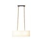 Brilliant Sailor - lampe suspendue - 70,5 x 20 x 120 cm - blanc et marron clair