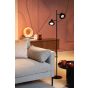 Lucide Sensas - lampadaire - 30 x 22 x 137,9 cm - noir