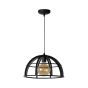 Lucide Dikra - lampe suspendue - Ø 40 x 150 cm - noir