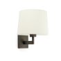 Faro Artis - applique murale - 21,5 x 19 x 16 cm - beige et bronze