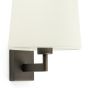 Faro Artis - applique murale - 21,5 x 19 x 16 cm - beige et bronze