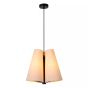 Lucide Gregory - lampe suspendue - Ø 34,3 x 165 cm - beige