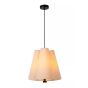 Lucide Gregory - lampe suspendue - Ø 34,3 x 165 cm - beige