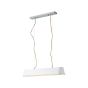 Brilliant Sudo - lampe suspendue - 90 x 19 x 130 cm - blanc brillant