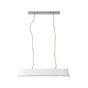 Brilliant Sudo - lampe suspendue - 90 x 19 x 130 cm - blanc brillant