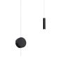 Brilliant Limas - lampe suspendue - 200 x 200 x 200 cm - gradateur à 3 niveaux - 10W LED incl - noir