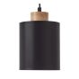 Brilliant Vonnie - lampe suspendue - 80 x 13 x 111 cm - noir et marron clair