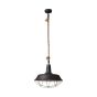 Brilliant Rope - lampe suspendue - Ø 47 x 131 cm - noir