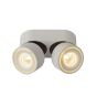 Lucide Yumiko - spot en saillie 2L - 16,1 x 7,8 x 8,2 cm - 2 x 8W LED dimmable incl - blanc