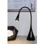 Lucide Zozy - lampe à poser - Ø 11,2 x 48,5 cm - 4W LED incl. - 3 niveaux de gradation - noir