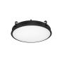 Nova Luce Perfect Profile Trimless - spot encastré - Ø 840 mm, 830 mm encastré - 80W LED dimmable incl. - 3000K - noir