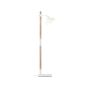 Brilliant Hank - lampadaire - 36 x 23,5 x 146 cm - blanc brillant