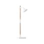 Brilliant Hank - lampadaire - 36 x 23,5 x 146 cm - blanc brillant