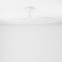 Nova Luce Fungo - plafonnier - Ø 102 x 30 cm - 47W LED dimmable incl. - blanc sable