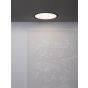 Nova Luce Perfect Profile Trimless - spot encastré - Ø 440 mm, 420 mm encastré - 24W LED incl. dimmable - 3000K - noir