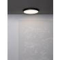 Nova Luce Perfect Profile Trimless - spot encastré - Ø 440 mm, 420 mm encastré - 24W LED incl. dimmable - 3000K - noir