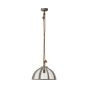 Brilliant Messy - lampe suspendue - Ø 43 x 120 cm - brun