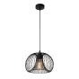 Lucide Vinti III - lampe suspendue - Ø 30 x 148 cm - noir