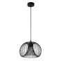 Lucide Vinti III - lampe suspendue - Ø 30 x 148 cm - noir