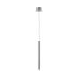 Brilliant Cembalo - lampe suspendue - Ø 12 x 120 cm - 5W LED incl - aluminium