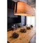 Faro Stood - lampe suspendue - 151 x 46 x 47 cm - noir et brun