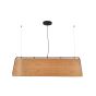 Faro Stood - lampe suspendue - 151 x 46 x 47 cm - noir et brun