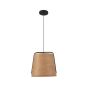 Faro Stood - lampe suspendue - Ø 50 x 52 cm - noir et brun