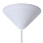 Lucide Adrian - lampe suspendue pour chambre d'enfant - Ø 30 x 150 cm - rose