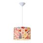 Lucide Adrian - lampe suspendue pour chambre d'enfant - Ø 30 x 150 cm - rose