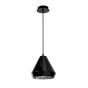 Lucide Lyna - lampe suspendue - Ø 22 x 155 cm - noir