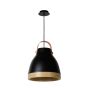 Lucide Gaillon - lampe suspendue - Ø 34 cm, 164 cm - noir