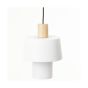 Brilliant Gothenburg - lampe suspendue - 96 x 24 x 151 cm - blanc et brun clair