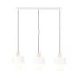 Brilliant Gothenburg - lampe suspendue - 96 x 24 x 151 cm - blanc et brun clair