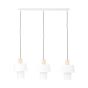 Brilliant Gothenburg - lampe suspendue - 96 x 24 x 151 cm - blanc et brun clair