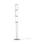 Brilliant Tunar - lampadaire - 27 x 15 x 157 cm - 3 niveaux de gradation - 24W LED incl - aluminium