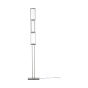 Brilliant Tunar - lampadaire - 27 x 15 x 157 cm - 3 niveaux de gradation - 24W LED incl - aluminium